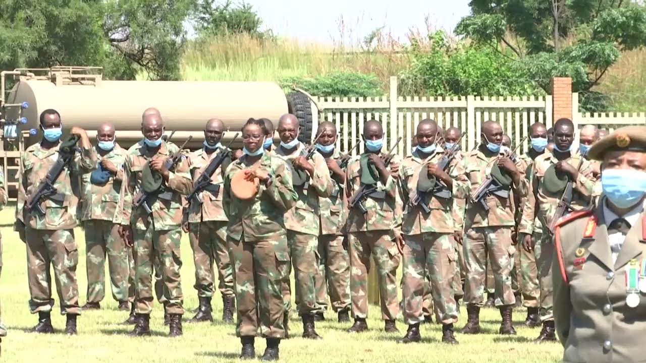 C SANDF Medal Parade