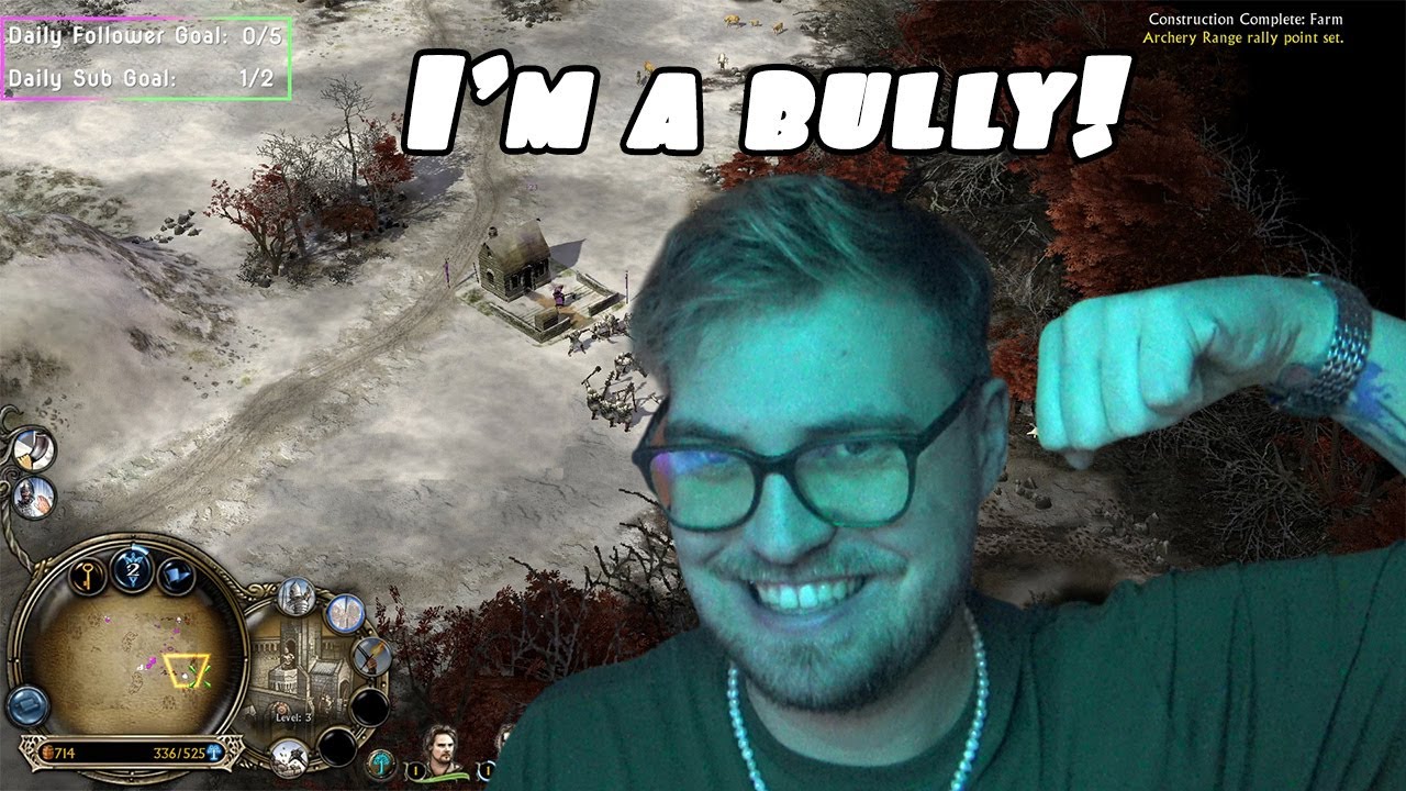 I fight against a first timer... (am I a bad person?) | The Battle for Middle Earth II