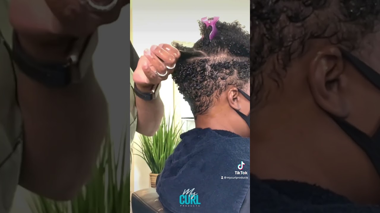 Wash and go tapered cut texture 4