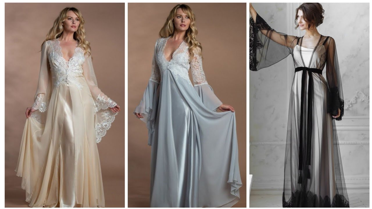 Comfortable stylish women's nighty designing ideas 