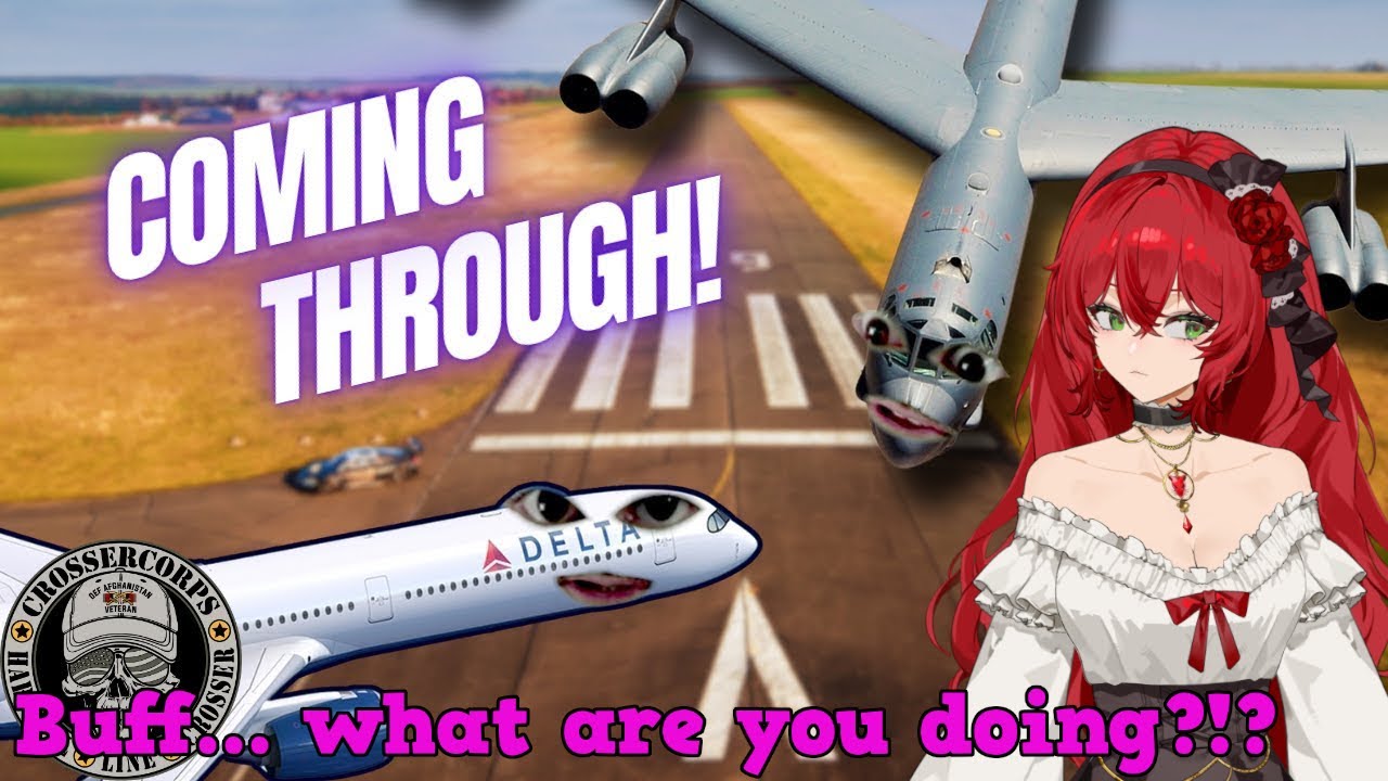 When Grampa Buff wants a flyby... YOU LET HIM FLYBY!!  || Habitual Line Crosser react
