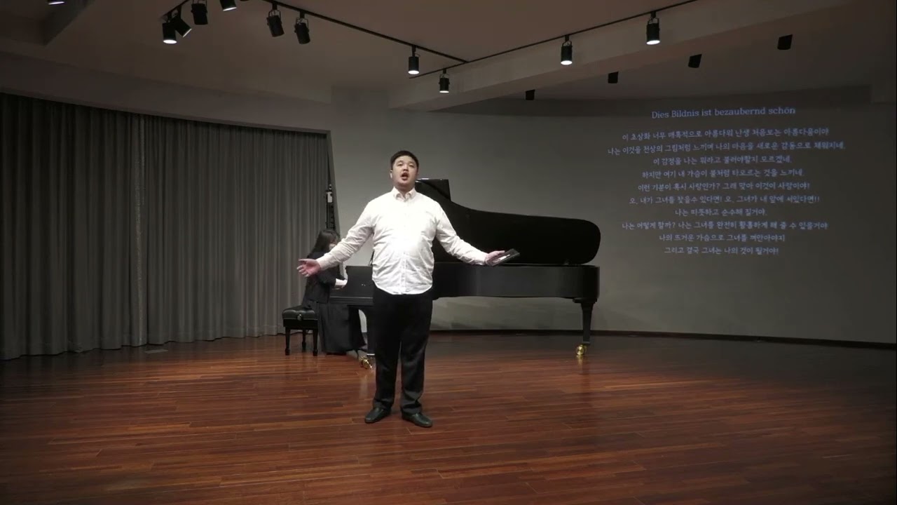 W.A. Mozart : Dies bildnis ist bezaubernd schön (Die Zauberflöte) - Ten. Jiwan Kim, 테너 김지완