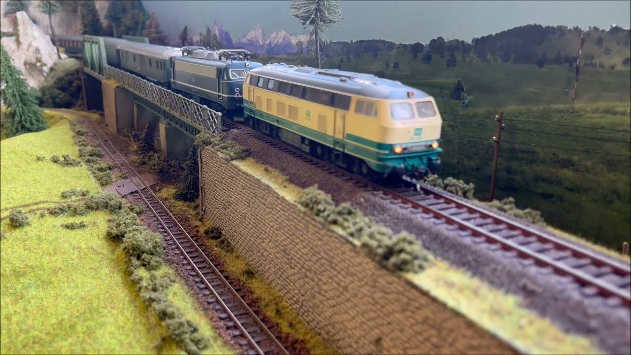 Deutsche Bundesbahn und Sonderfahrten in Bayern in den Achtziger Jahre, Juni 1985