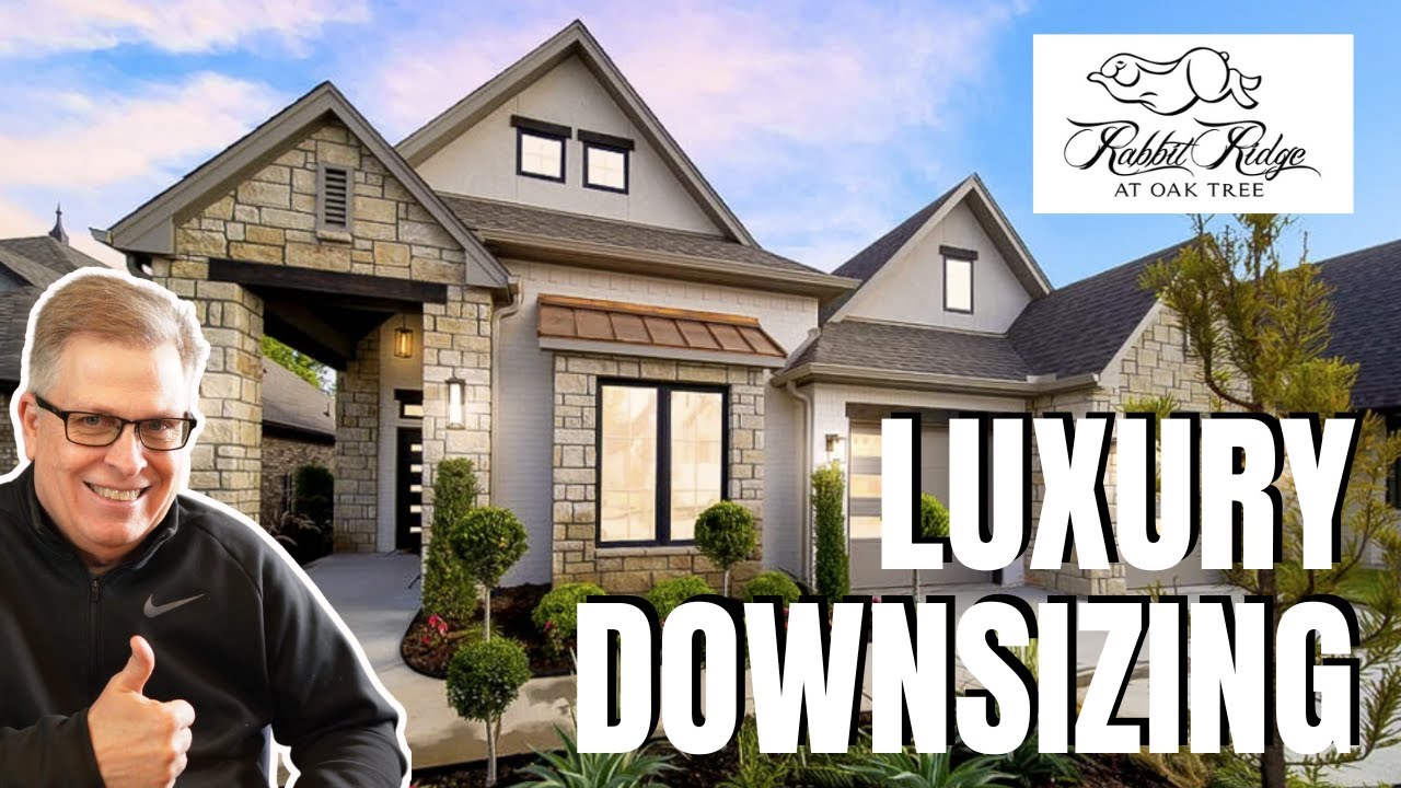 Sell the McMansion &  Retire in Style!  Edmond Smaller Scale Luxury Home Tour |  Moving to Edmond OK