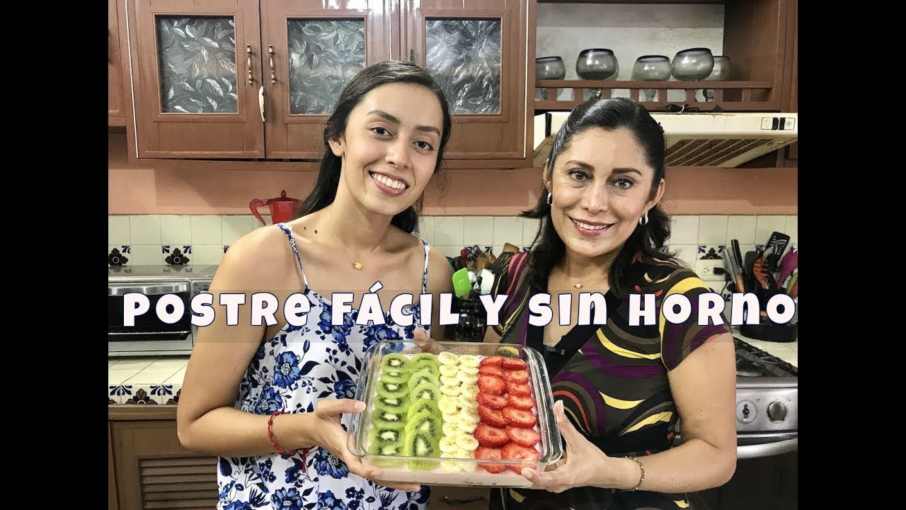 Postre fácil y sin horno decoración mexicana