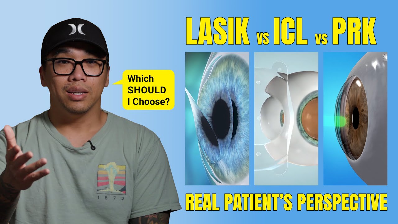 LASIK, EVO ICL и PRK: что следует учитывать с точки зрения реального пациента