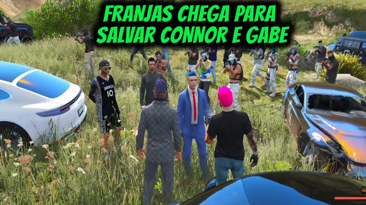 FRANJAS CHEGA PARA SALVAR CONNOR E GABE GTA RP