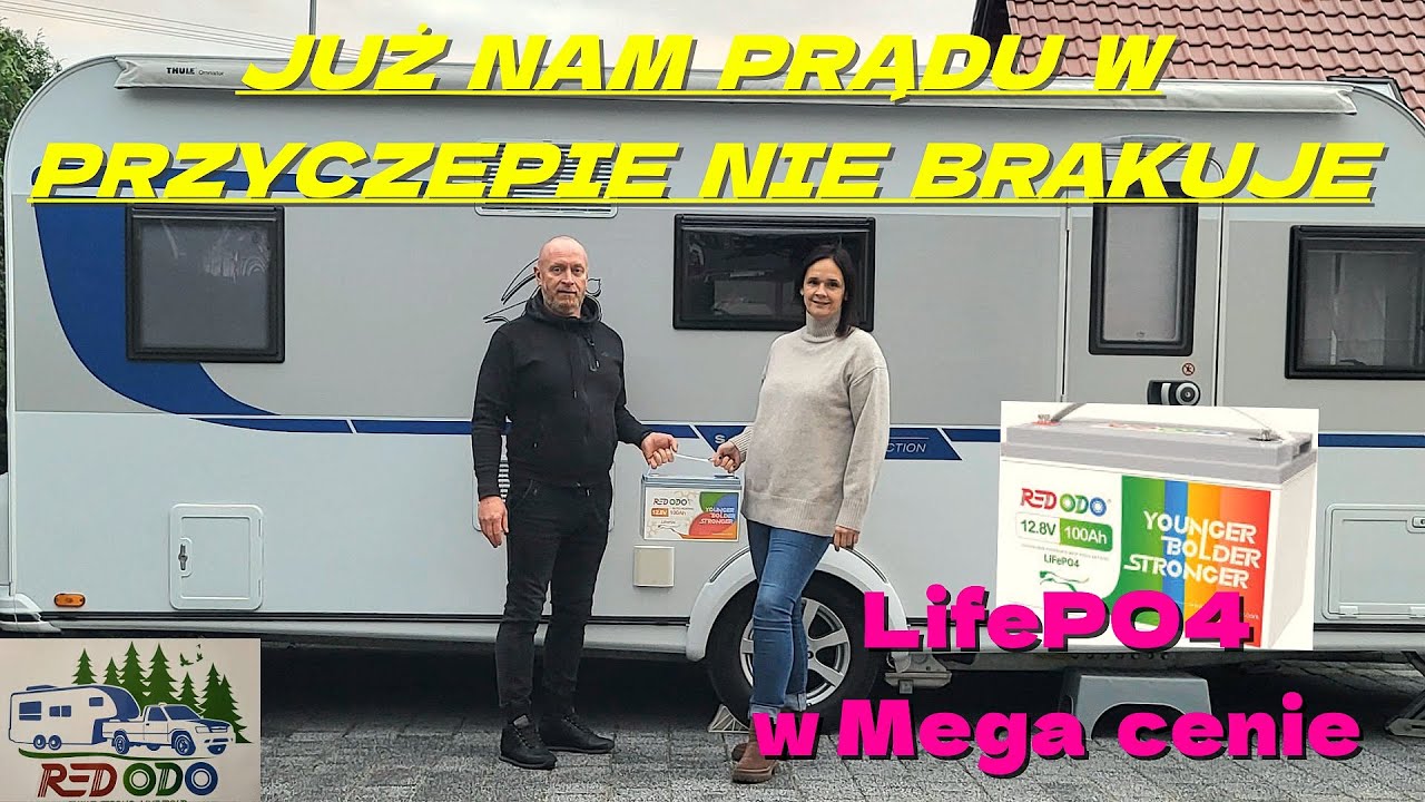 LifePo4 od REDODO - już nie mamy problemów z brakiem prądu w przyczepie kempingowej. (vlog #158)