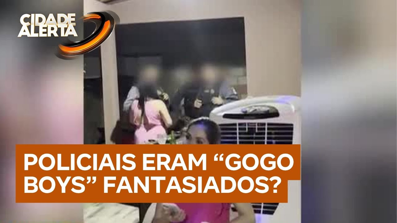 Confusão: mulheres dançam com policiais pensando que eles fossem ‘gogo boys’ fantasiados