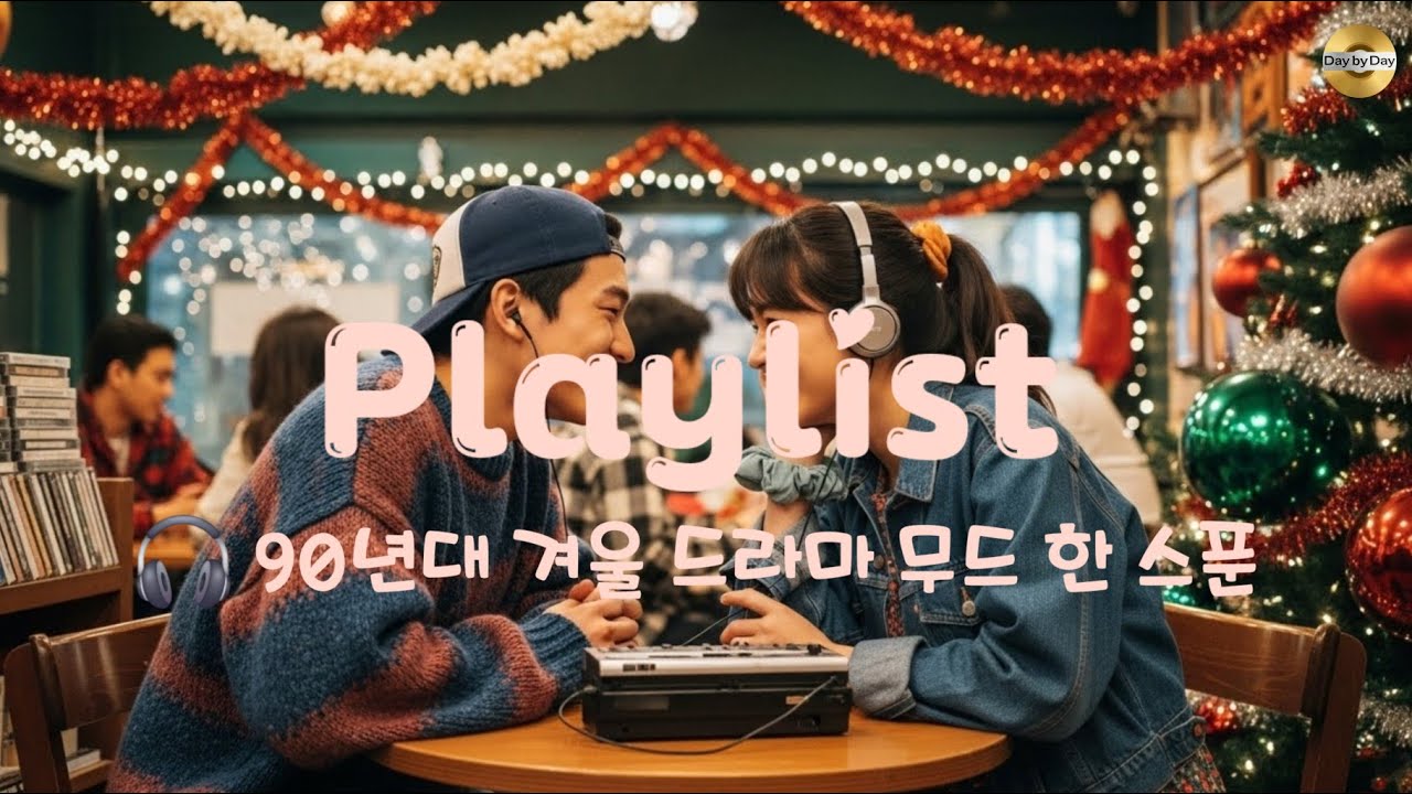 ❄️겨울 카페에서 듣는 90s 감성 로맨스 |  🎧 playlist Vol.8 