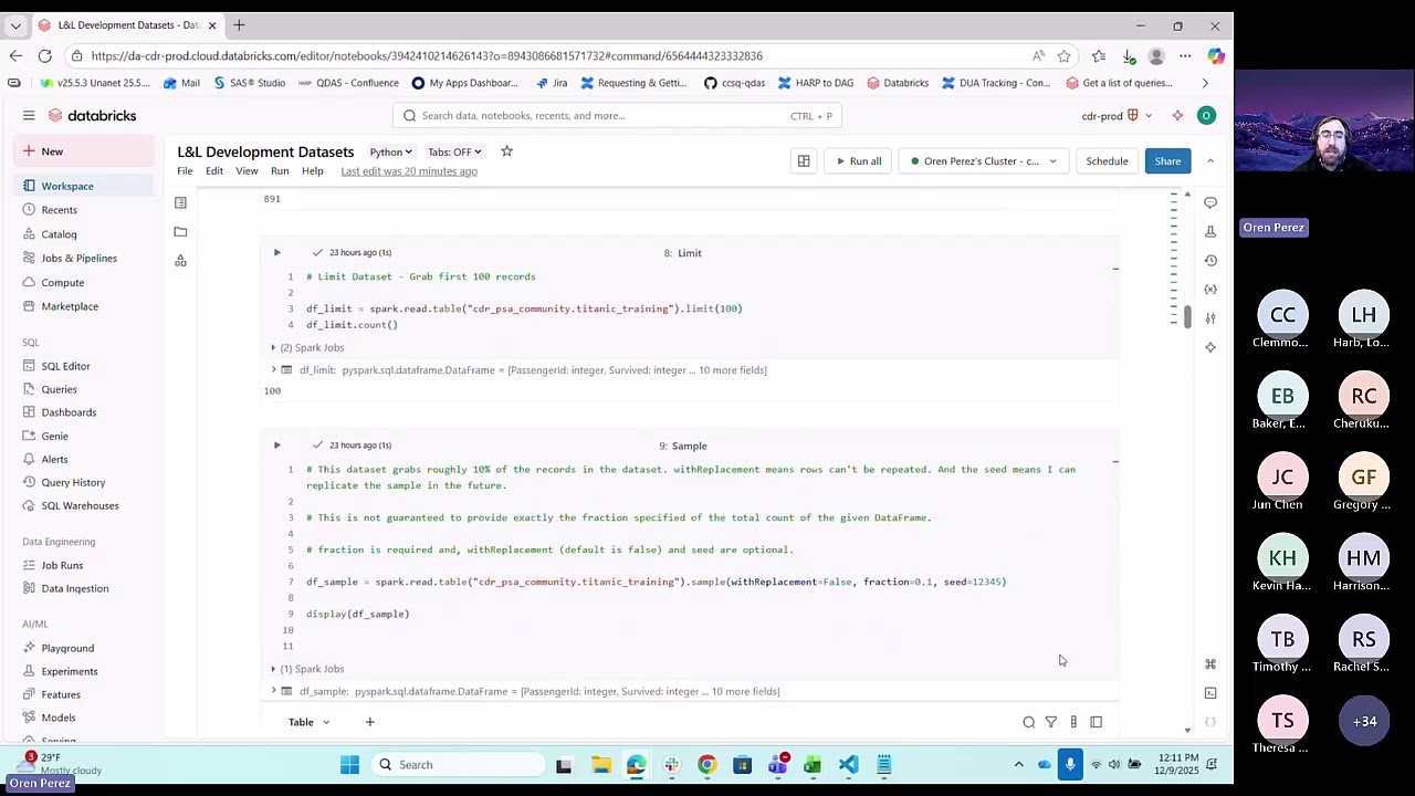 Creating Development Datasets
