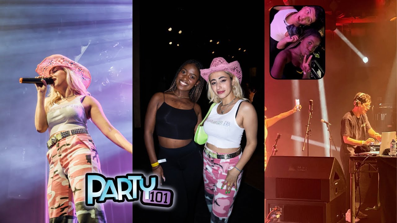 PARTY 101 w/ MATT BENNETT VLOG *getting a media pass, backstage & disney throwback song*