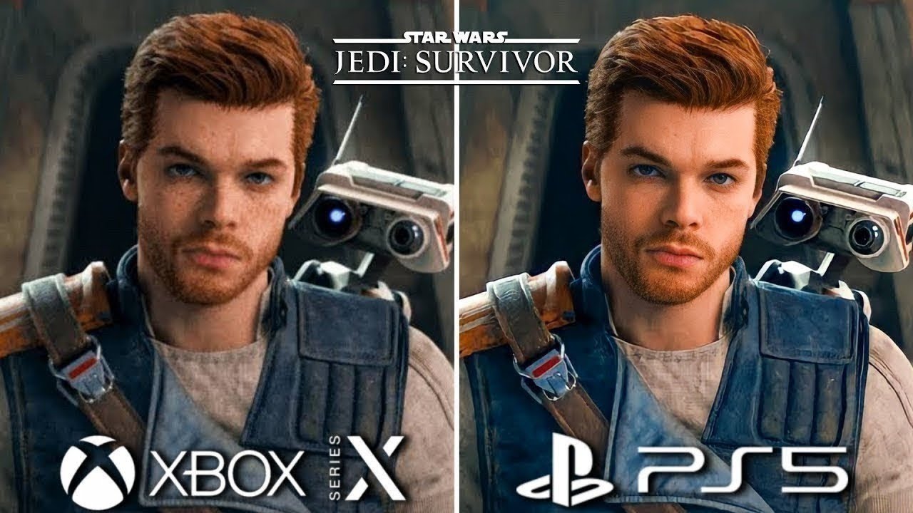 Сравнение графики Star Wars Jedi Survivor на PS5 и Xbox Series X