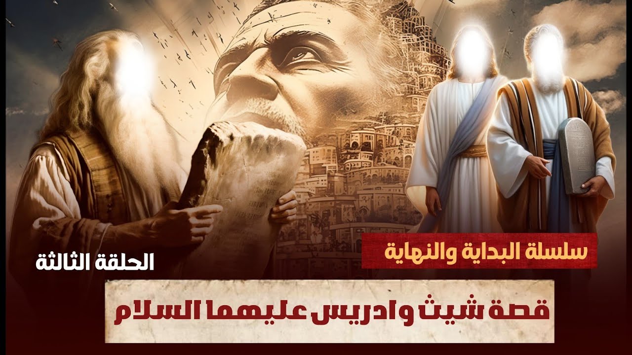سلسة البداية والنهاية الجزء الثالث - قصة شيث وادريس عليهما السلام وأول جريمة زنا في التاريخ! والهلاك