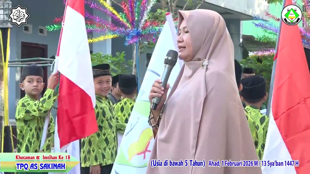 imtihan & Khotaman TPQ As sakinah BALITA  2026 angkatan 18  52  santri
