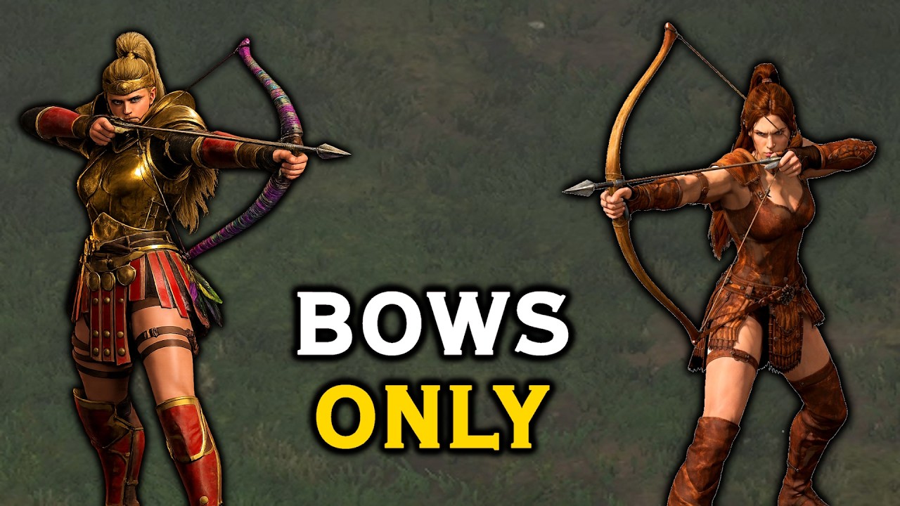 Can I Beat Diablo 2 With BOWS Only? | D2R 1 To Hell