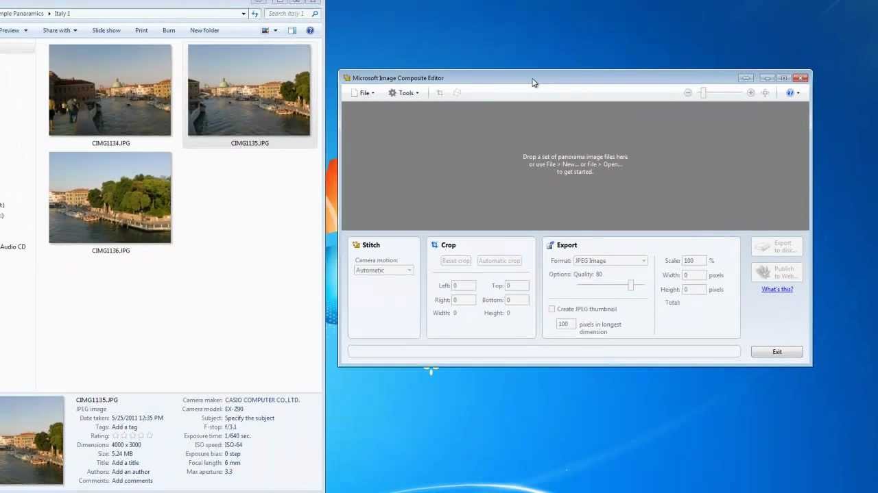 Basic Tutorial for Microsoft ICE (Shorter Version)