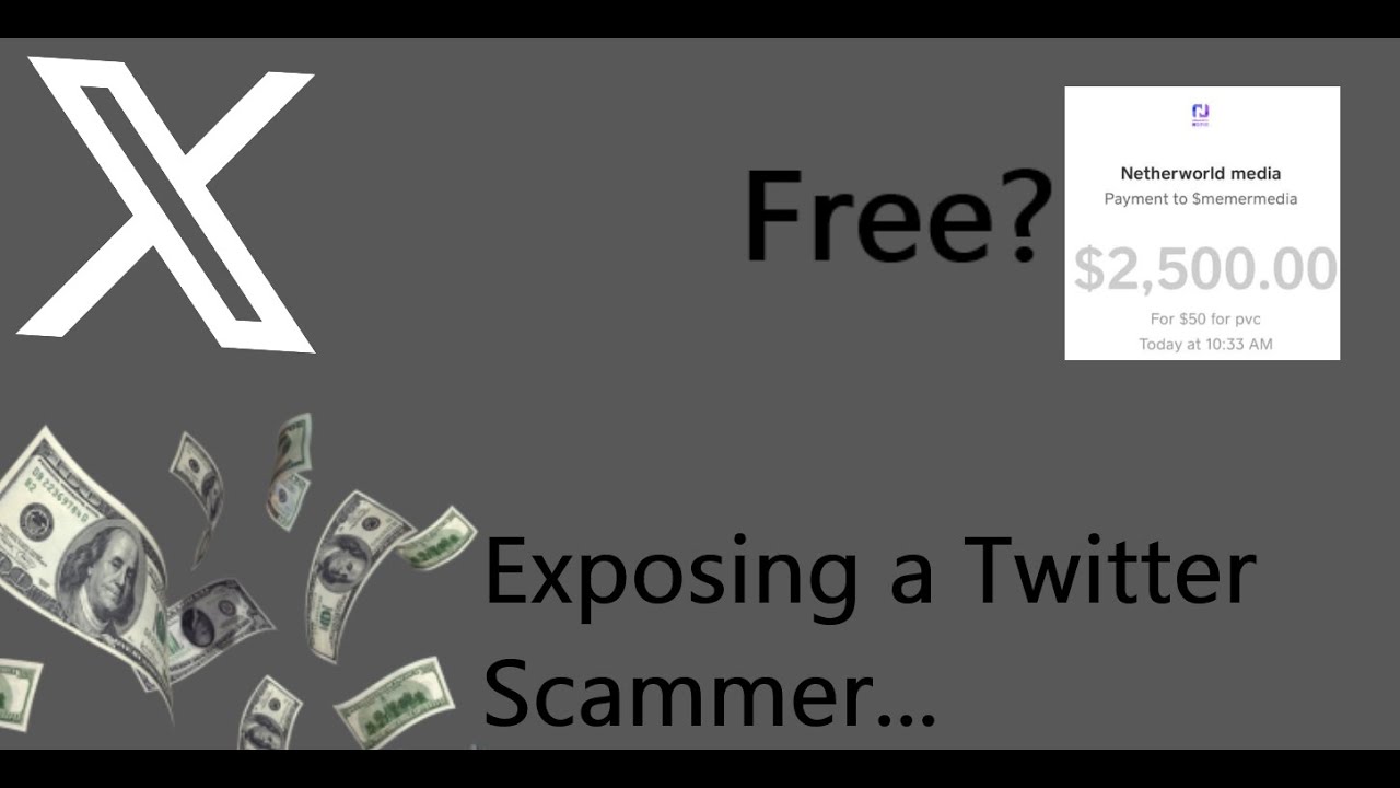 Exposing This Twitter Scammer... #scammersaredumb