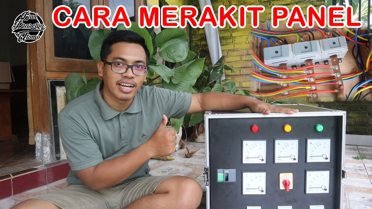 MERAKIT PANEL LISTRIK GENSET DENGAN GROUNDING