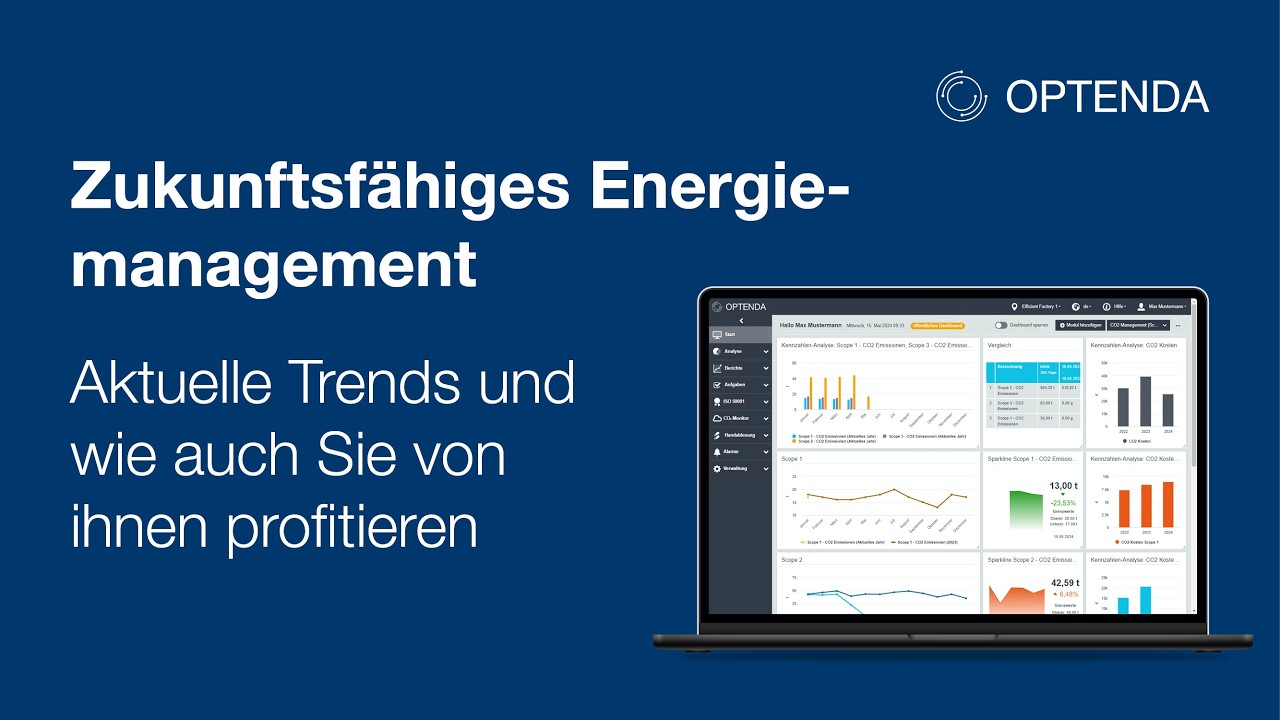 Zukunftsfähiges Energiemanagement – Aktuelle Trends im Energiemanagement | OPTENDA