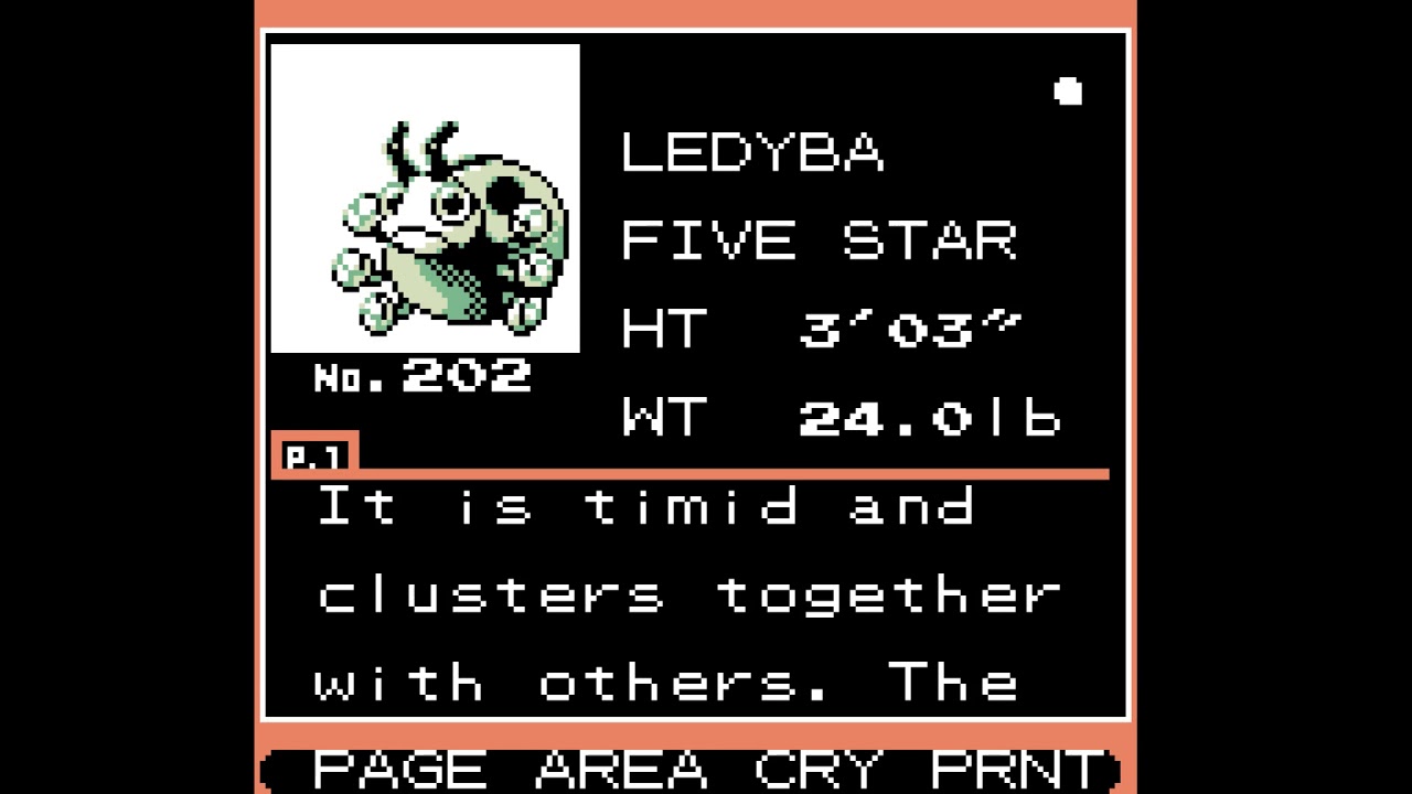 [ROM Hack] Space World Crystal - Sprites and Cries