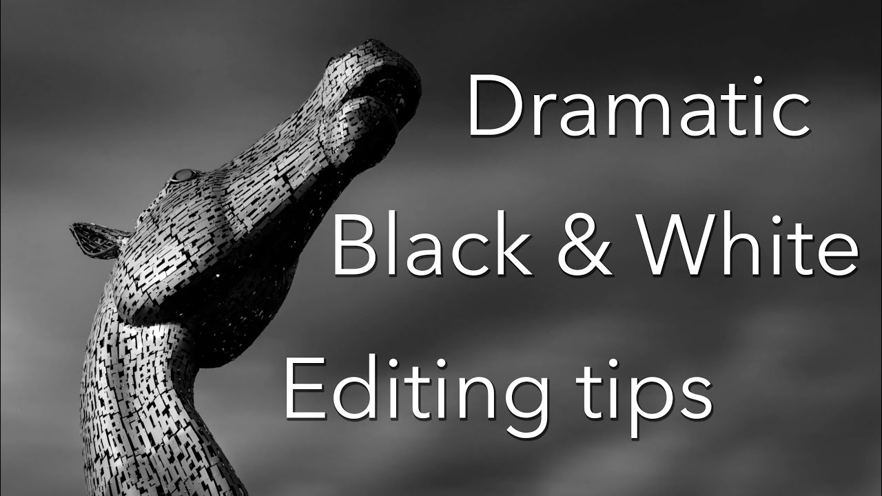 Black and white photo editing tutorial: Tips for Lightroom and Photoshop!