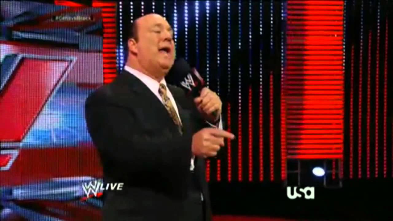 WWE RAW July 28, 2014 John Cena, Paul Heyman, Cesaro Segment Cesaro Owns John Cena