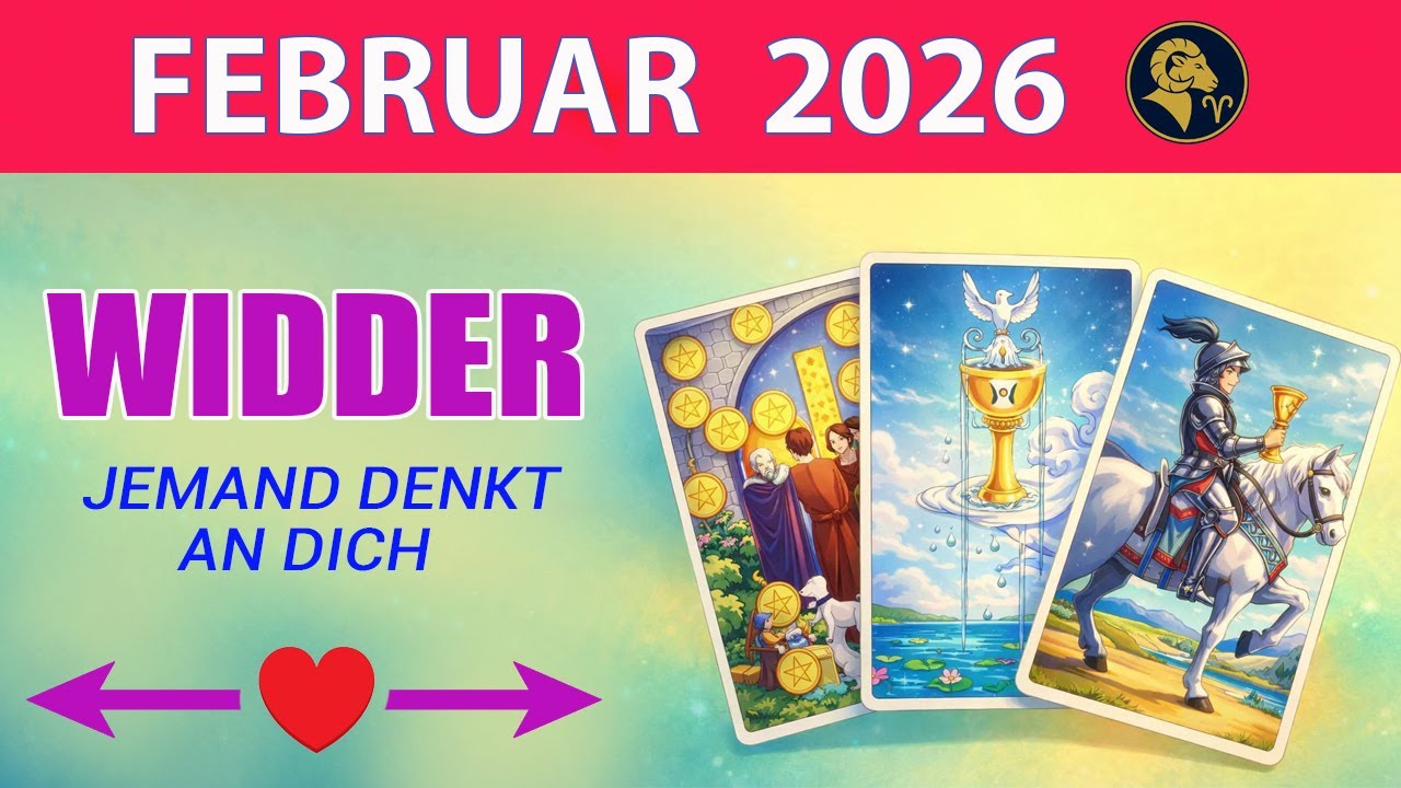 Widder ☀️ Jemand Denkt An Dich, Die Liebe Sendet Dir Ein Zeichen ☀️ #Tarot-lesung Zur Liebe