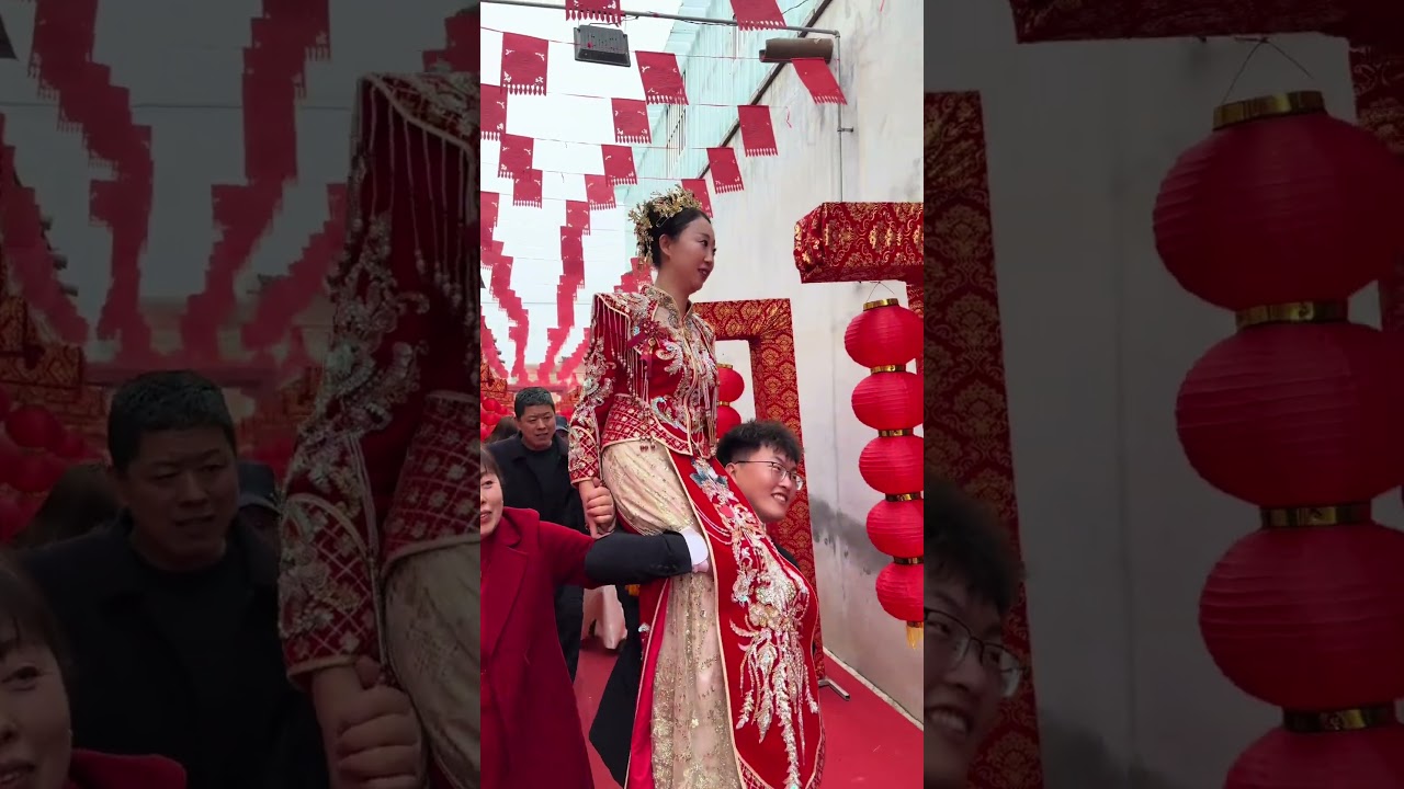 娶了心爱的女人就像打了一场胜仗，直接把她扛回家 #婚礼主持人大宝 #临汾主持人大宝 #干禧缘狗宝婚礼策划 #喜爱度激励计划