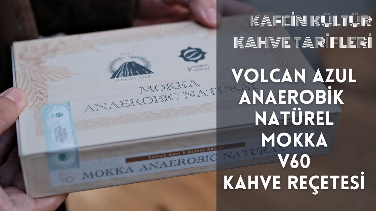 Kosta Rika Volcan Azul Mokka V60 Kahve Demleme Reçetesi - Kafein Kültür Kahve Tarifleri
