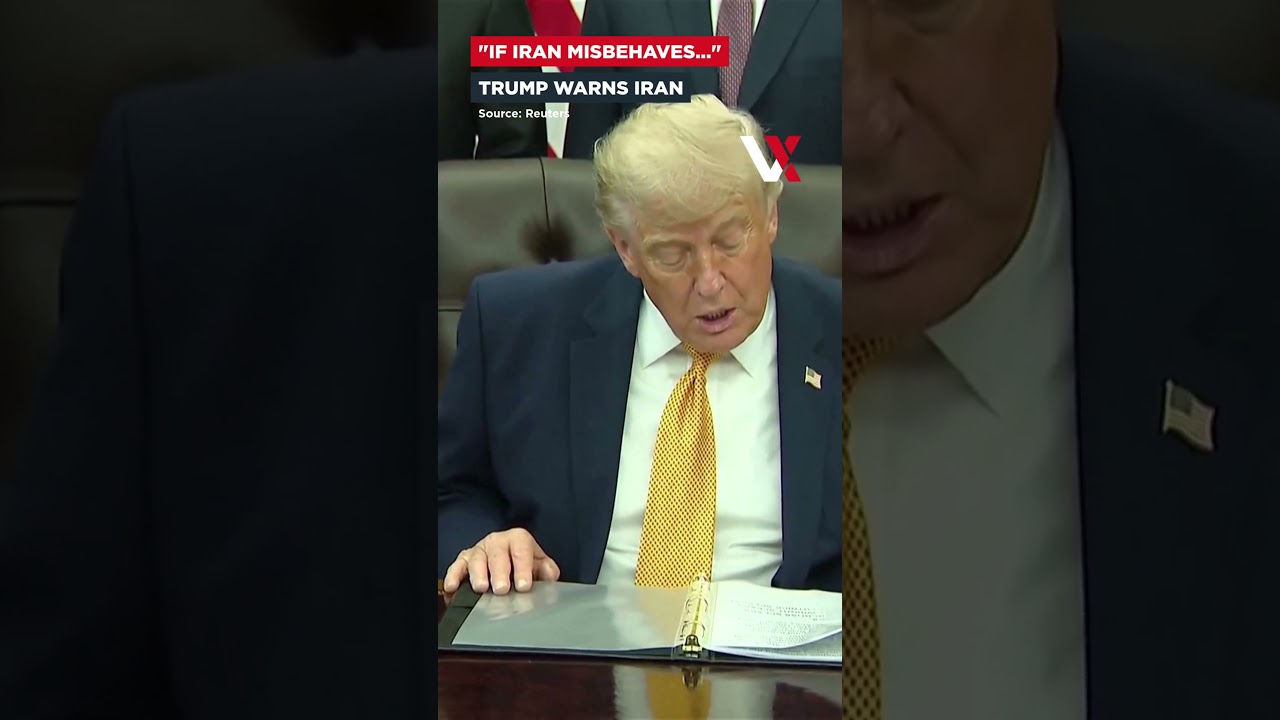 Donald Trump Issues Stark Warning to Iran Over Nuclear Deal Compliance | VERTEX