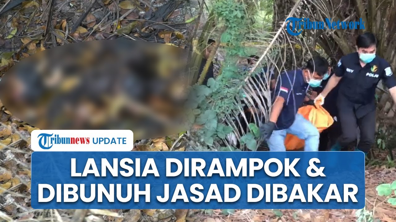 Motif Pembunuhan Sadis Lansia Pensiunan Guru di Palembang yang Jasadnya Dibakar & Dibuang di Kebun