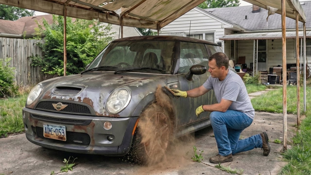 ASMR Полная реставрация Mini Cooper S от полного разрушения до состояния нового