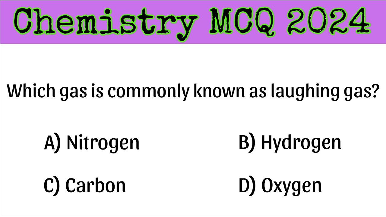 Chemistry MCQ 2024 |chemistry mcq| |chemistry class 12| HSC Science