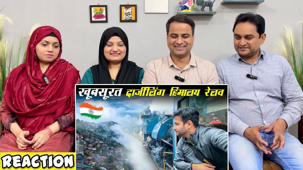 The Mind-Blowing Darjeeling Himalayan Railway | First Run Journey In Vistadome Coach | Reaction!!