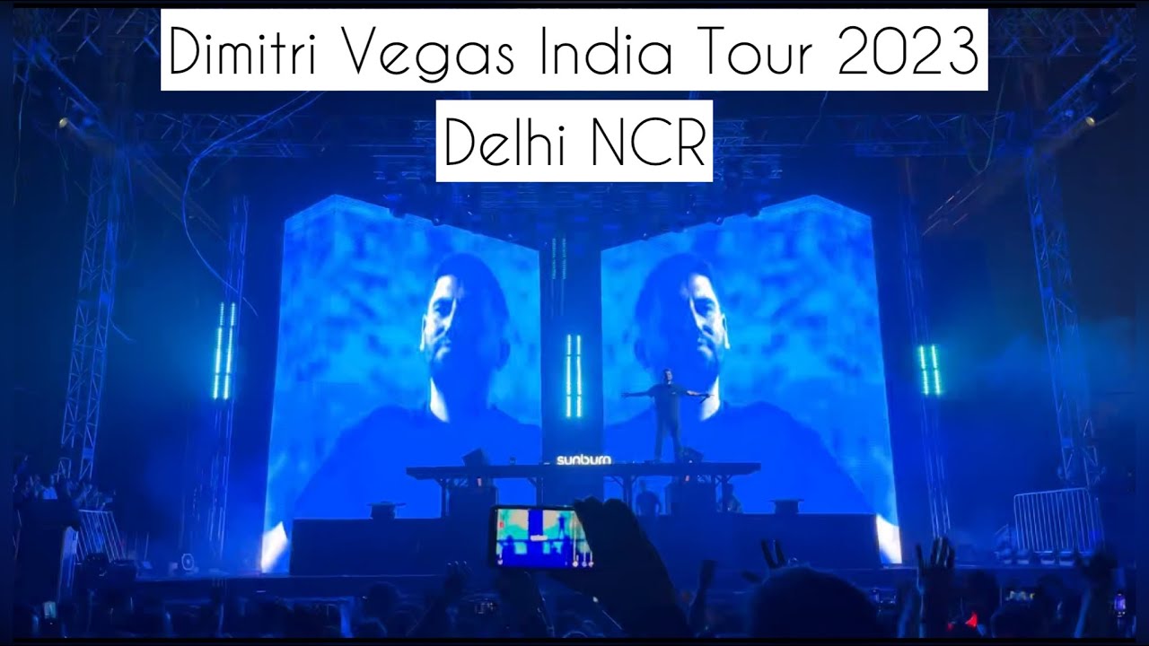 Dimitri Vegas India 🇮🇳 | Sunburn 2023 | Delhi
