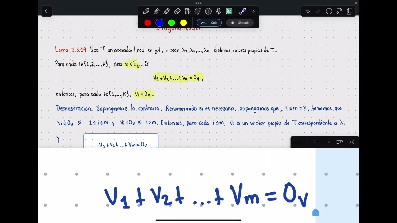 Criterio de Diagonalización | Parte 1