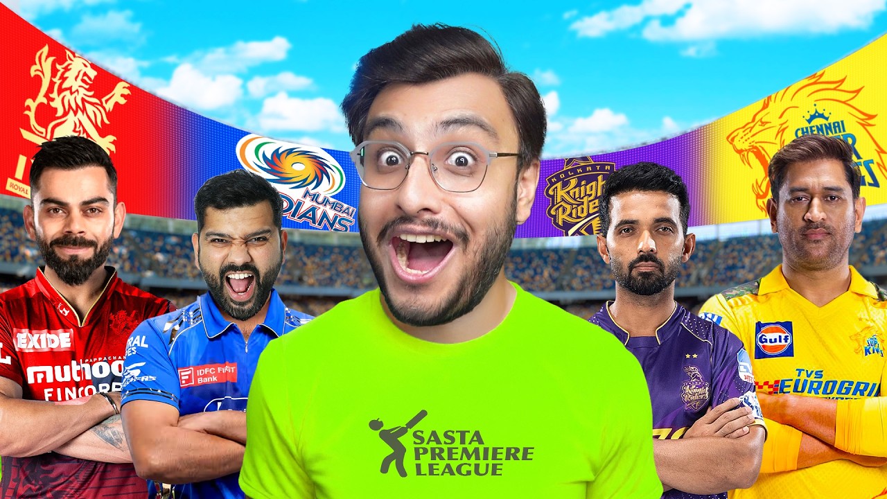 I PLAYED A MINI IPL TOURNAMENT