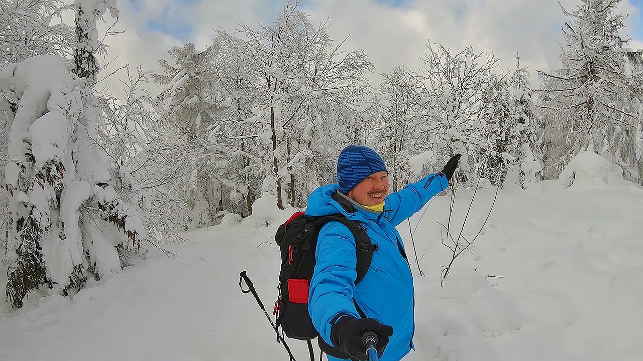 Sobl&oacute;wka - Wielka Rycerzowa. Ż&oacute;łty i czarny szlak do por&oacute;wnania