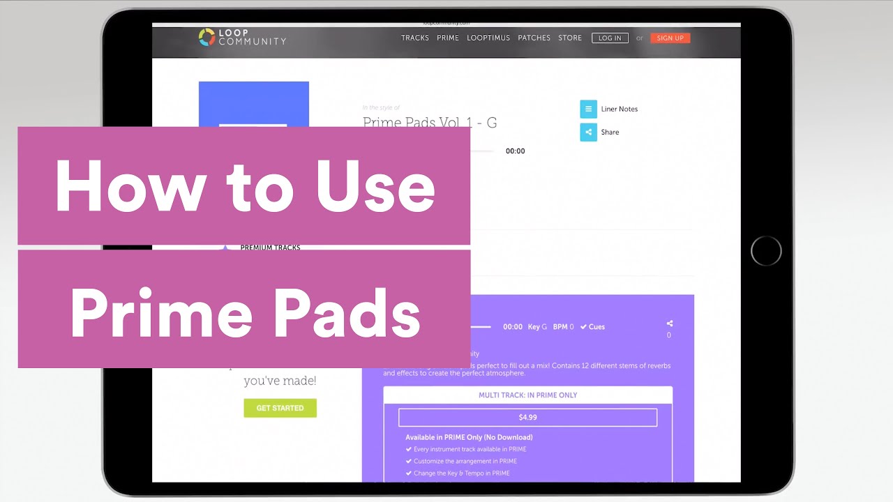How To Use PRIME Pads