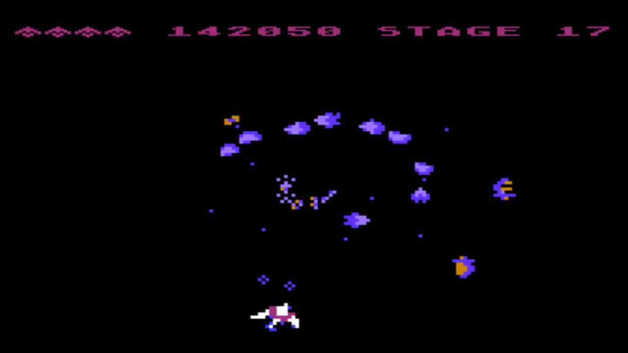 Gyruss Atari 5200 longplay