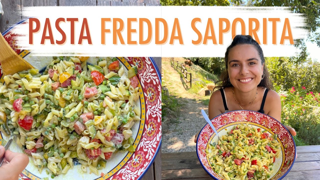 Pasta Al Fresco - Pasta Fredda Saporita e Cremosa | ElefanteVeg