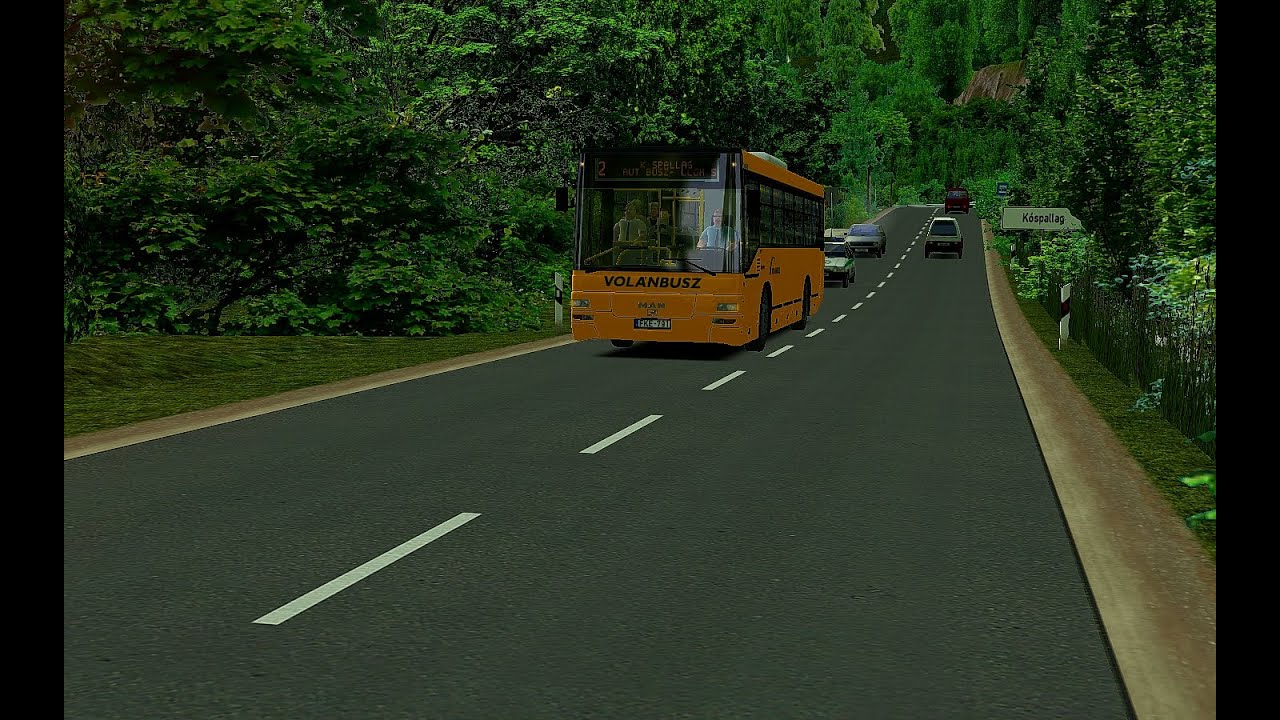 OMSI 2｜VB fordázás #9.｜Börzsöny V3｜2 ➤ Kóspallag ➟ Aut. áll.｜MAN Lion's Classic SL263｜Volánbusz