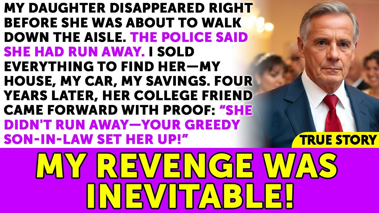 My Daughter Disappeared On Her Wedding Day – Four Years Later, Her Friend Exposed My SIL's Plan!
