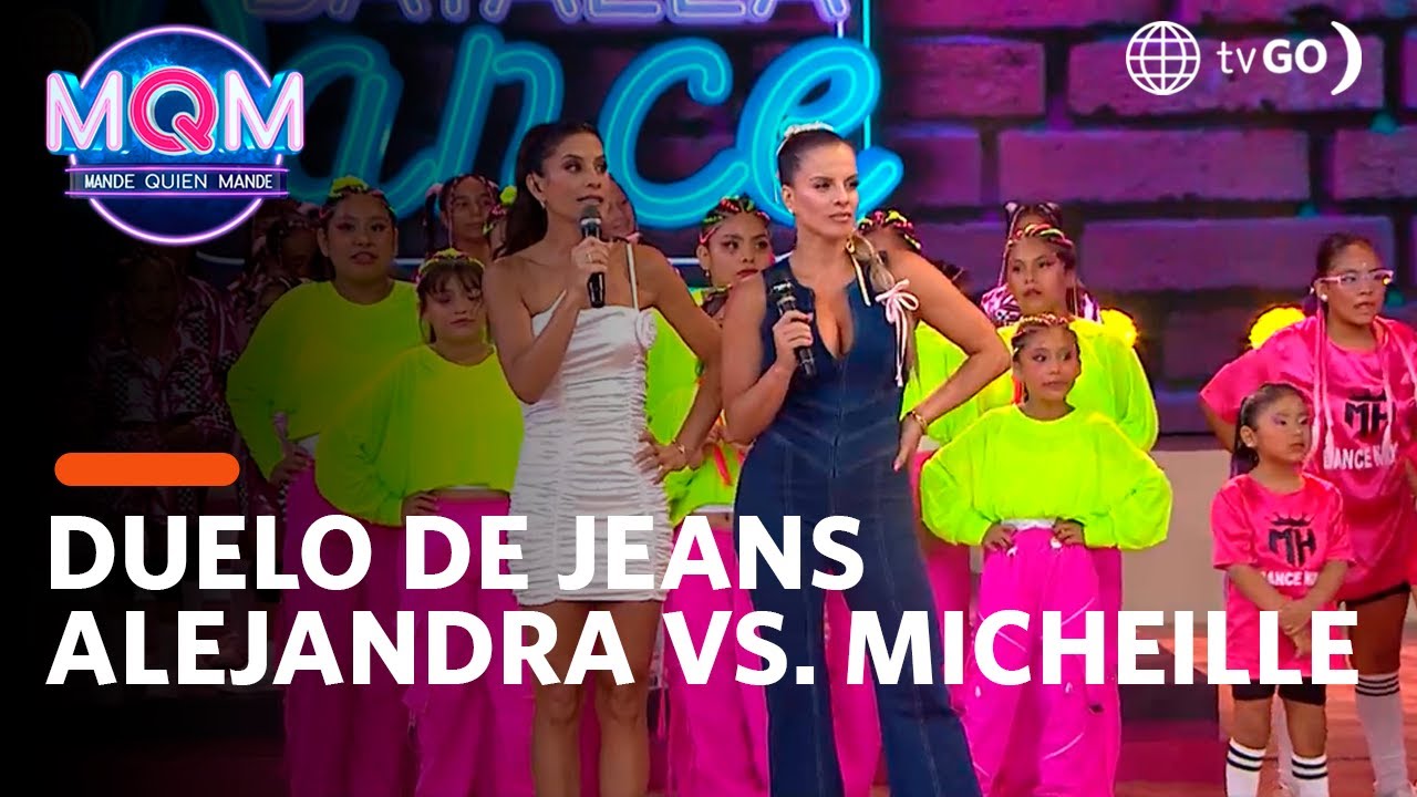 Mande Quien Mande: Alejandra Baigorria y Micheille Soifer se retan a un duelo de jeans (HOY)