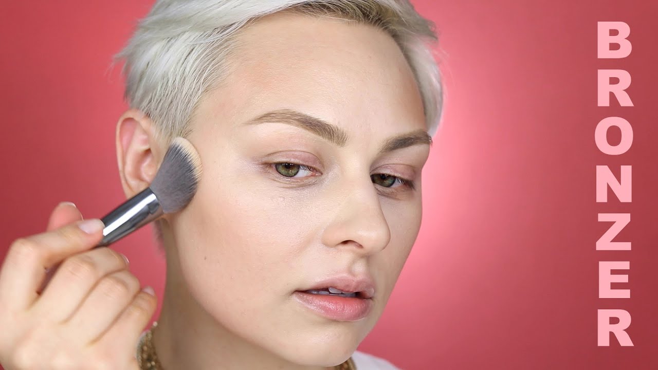 Dude bronzer changes your face too, don't get it twisted