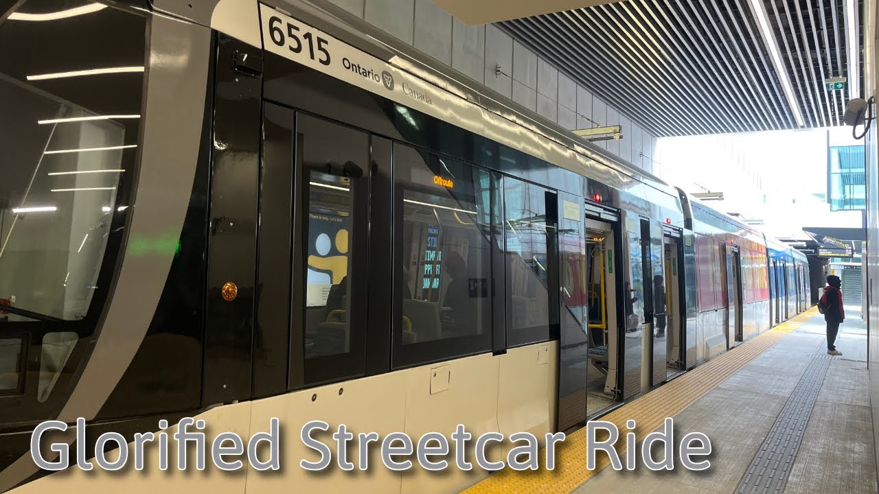 Toronto TTC Line 6 Finch West LRT Ride - Redo of Full Ride Eastbound 12/12/2025