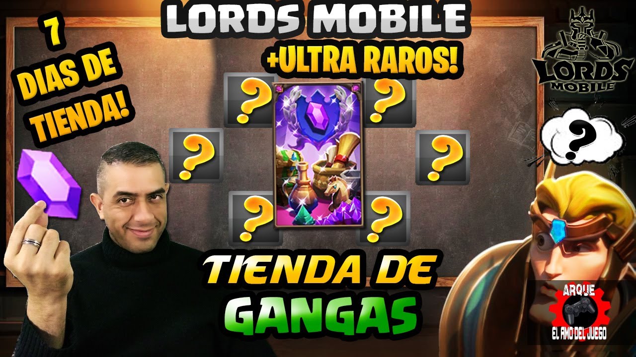 TIENDA DE GANGAS BARGAIN STORE ARQUE LORDS MOBILE 2025 😲🔓⁉️💎✅