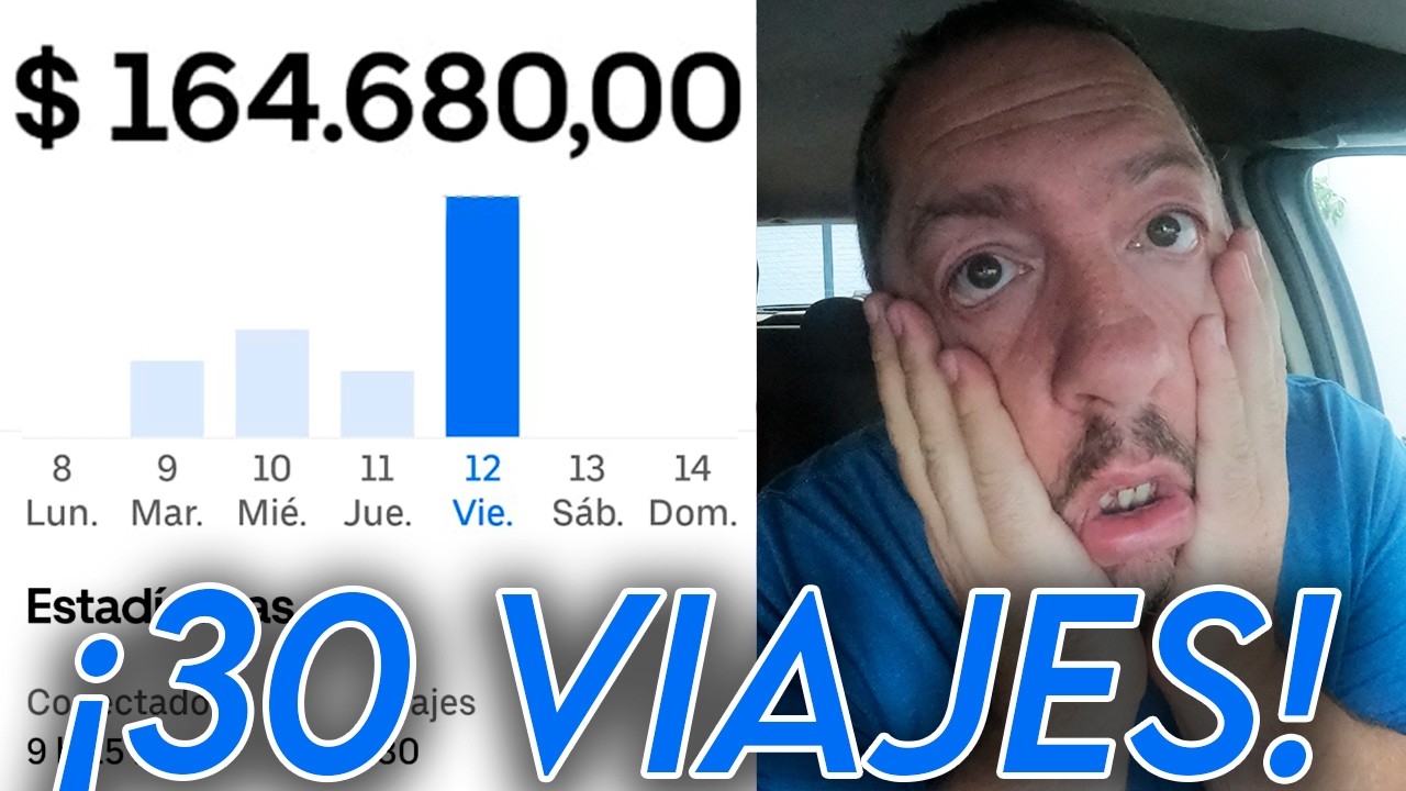 UN DIA ENTERO HACIENDO UBER EN ARGENTINA 🇦🇷