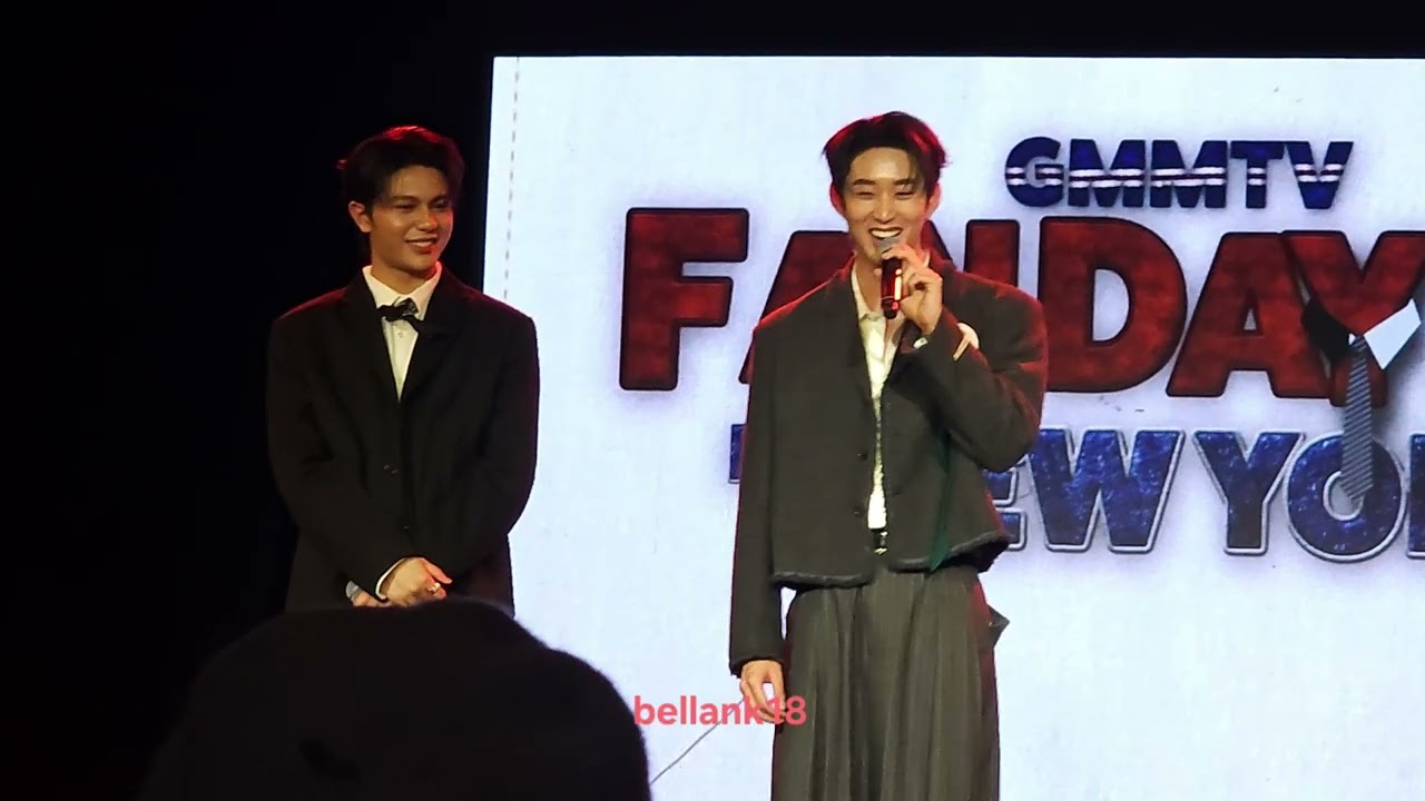 260308 WilliamEst (Fan project & thank you) GMMTV Fanday29 NYC